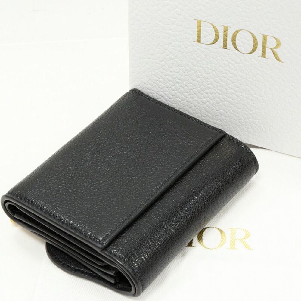 Dior Saddle Lotus Wallet Goatskin Wallet - Picture 2 of 6